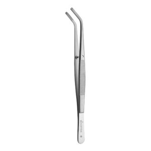 TWEEZER FOR SUTURE CURVED